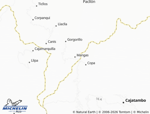 MICHELIN Mangas map - ViaMichelin
