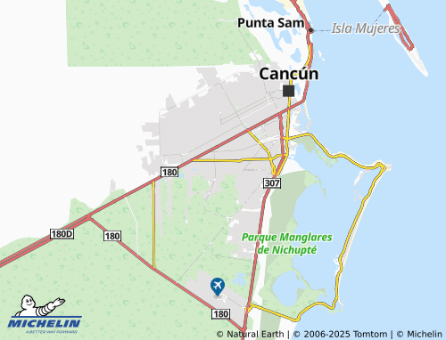 Kaart MICHELIN Privadas de Santa Fé, Región 514 - ViaMichelin