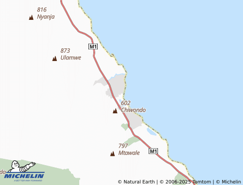 MICHELIN Chiwondo map - ViaMichelin
