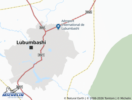 Mappa MICHELIN Luapula - ViaMichelin
