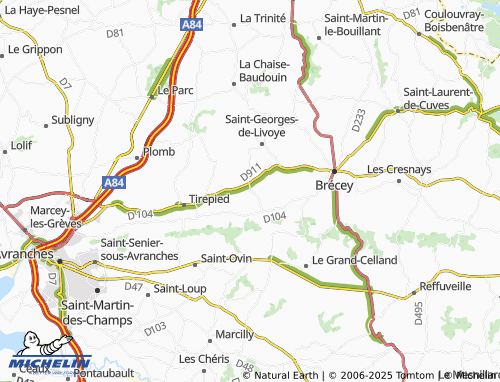 Carte MICHELIN Vernix - ViaMichelin