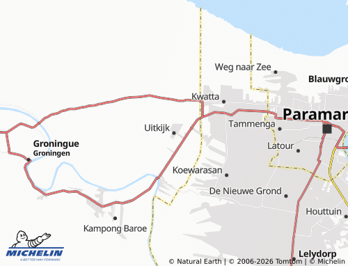 MICHELIN Uitkijk map - ViaMichelin