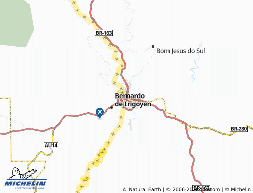Carte MICHELIN Barracão - ViaMichelin