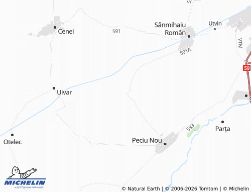 Mappa MICHELIN Diniaș - ViaMichelin