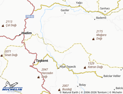 Mappa MICHELIN Oduncu - ViaMichelin