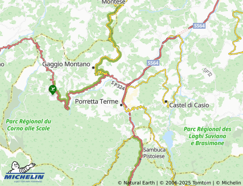 MICHELIN Corvella map - ViaMichelin