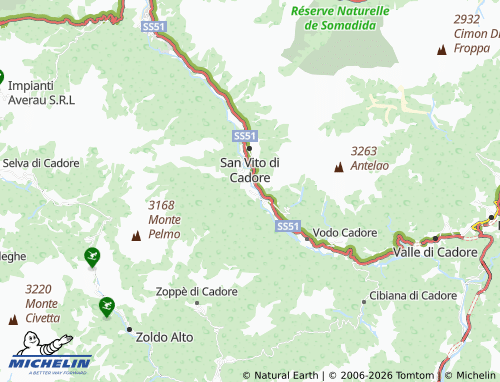 MICHELIN Villanova map - ViaMichelin
