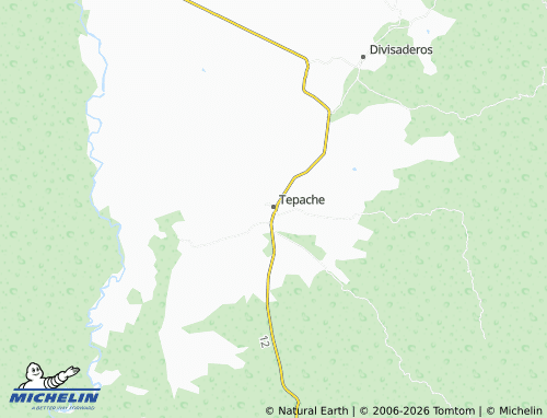 MICHELIN La Paraboloica map - ViaMichelin