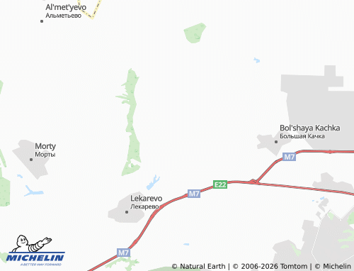 MICHELIN-Landkarte Malorechinskiy - ViaMichelin