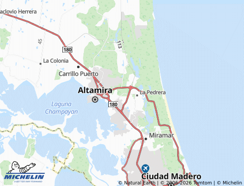 Mapa MICHELIN Los Olivos - ViaMichelin