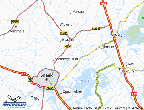 Mapa MICHELIN Sibrandabuorren - ViaMichelin