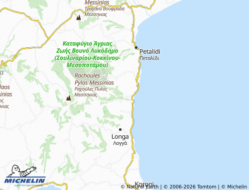 MICHELIN Vigla map - ViaMichelin