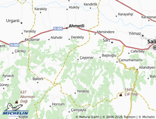 MICHELIN Çaypınar map - ViaMichelin
