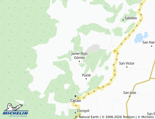 Mappa MICHELIN De Empleados - ViaMichelin