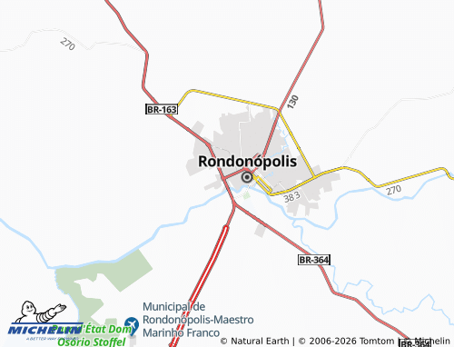 Mappa MICHELIN Cidade Salmen - ViaMichelin