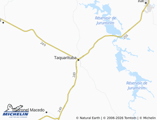 Mapa MICHELIN Taquarituba - ViaMichelin