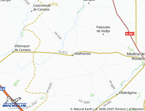 MICHELIN Villafrechós map - ViaMichelin