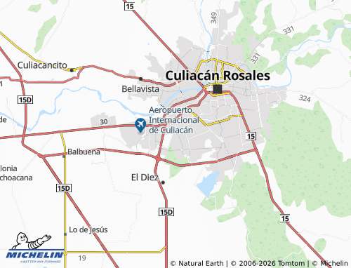 MICHELIN Los Portales map - ViaMichelin