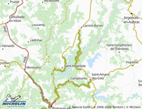 Mapa MICHELIN Sergeant - ViaMichelin