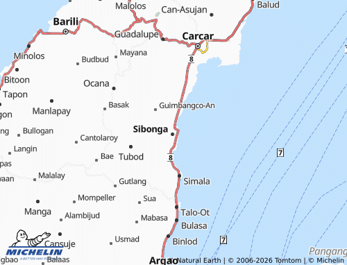 Mappa MICHELIN Poblacion - ViaMichelin