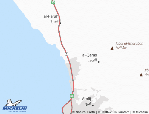 Kaart MICHELIN al-Murouj - ViaMichelin