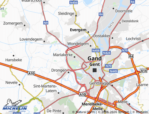 Mappa MICHELIN Mariakerke - ViaMichelin