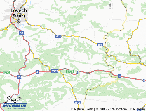 Mappa MICHELIN Prelom - ViaMichelin