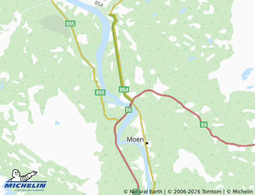 MICHELIN-Landkarte Olsborg - ViaMichelin