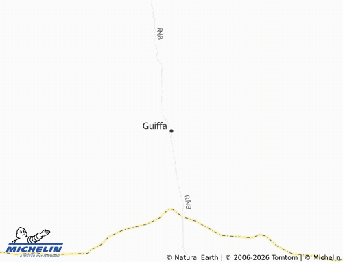 Mapa MICHELIN Guiffa - ViaMichelin