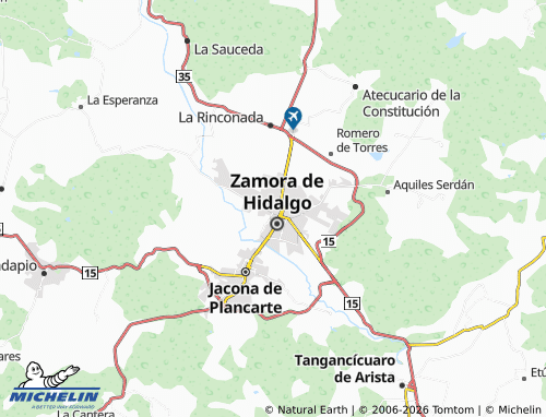 MICHELIN Ramírez map - ViaMichelin