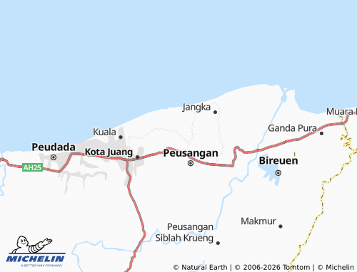 Mappa MICHELIN Pulo Naleung - ViaMichelin