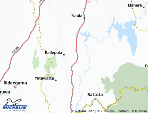 Mappa MICHELIN Narangamuwa1 - ViaMichelin