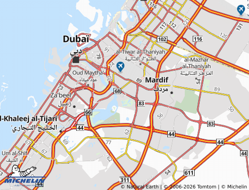 Mappa MICHELIN al-Khayran - ViaMichelin