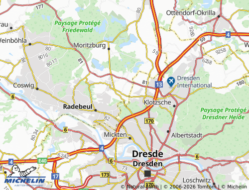 MICHELIN Boxdorf map - ViaMichelin
