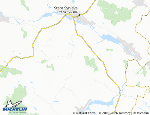 Carte MICHELIN Shcherbani - ViaMichelin