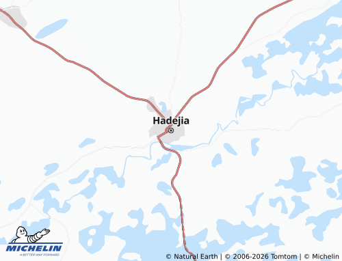 MICHELIN-Landkarte Hadejia - ViaMichelin