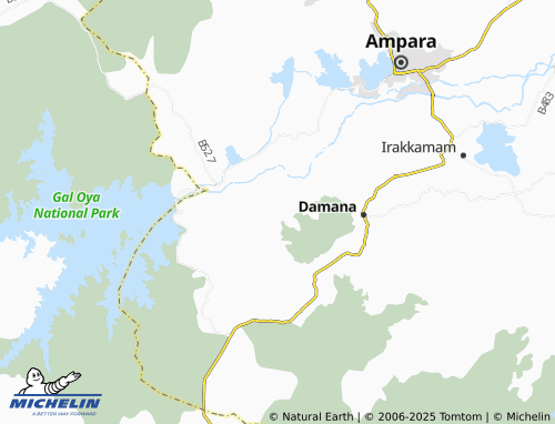 MICHELIN Moragahapallama map - ViaMichelin