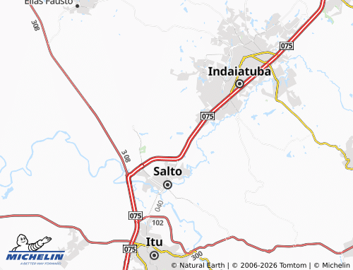 Mapa MICHELIN Chácaras Halter - ViaMichelin