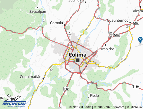 MICHELIN Las Palomas map - ViaMichelin