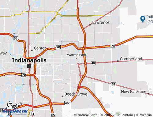 Mappa MICHELIN Warren Park - ViaMichelin