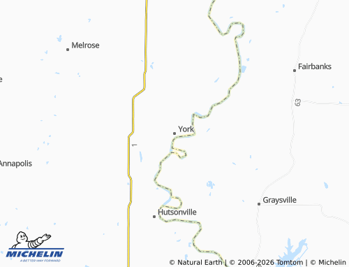 Mappa MICHELIN York - ViaMichelin