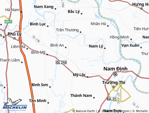 Mapa MICHELIN An Nội - ViaMichelin