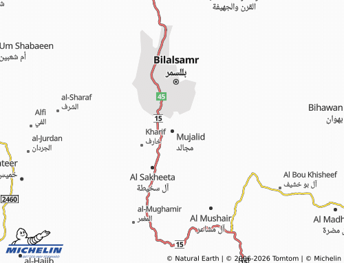 Carte MICHELIN Mujalid - ViaMichelin
