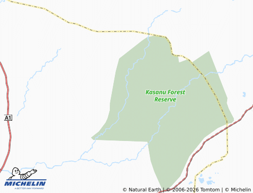 MICHELIN Jatau map - ViaMichelin
