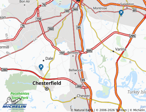 Mapa MICHELIN Bensley - ViaMichelin