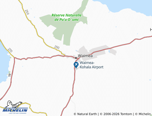 Mappa MICHELIN Waimea - ViaMichelin