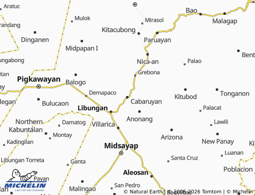 MICHELIN Cabaruyan map - ViaMichelin