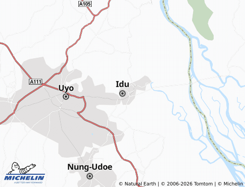 Mappa MICHELIN Idu - ViaMichelin