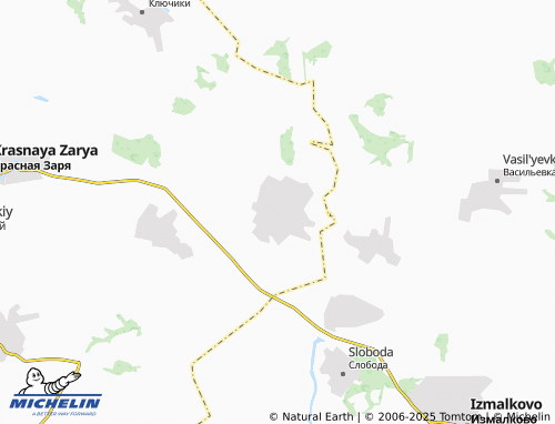 MICHELIN Malinovo map - ViaMichelin