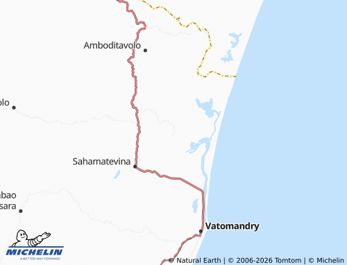 Mappa MICHELIN Marovintsy - ViaMichelin